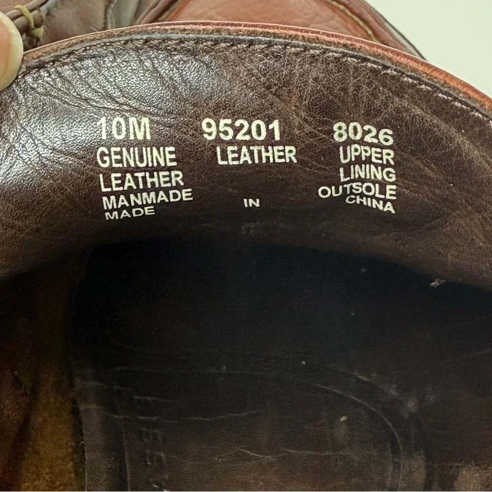 Timberland Smart Comfort System Brown Leather Loafer Shoe Dress Casual Men 10